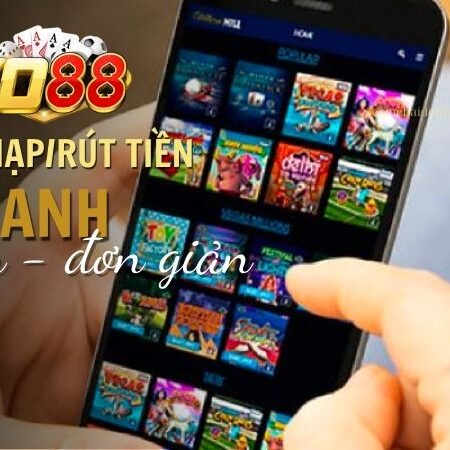 Cách nạp/rút Yo88