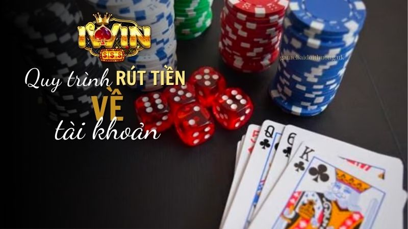 Quy trình rút tiền từ Iwin Club về tài khoản ngân hàng