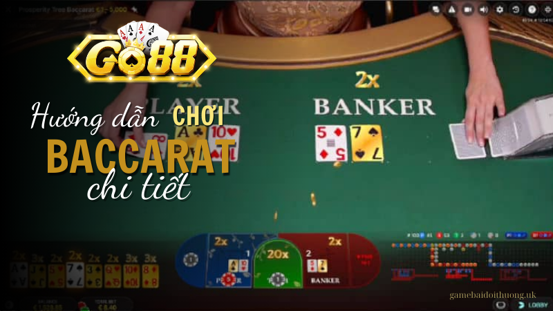 Hướng dẫn cách chơi Baccarat tại Go88