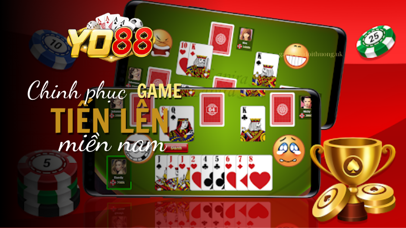 Trải nghiệm chinh phục game tiến lên miền nam tại Yo88 với giao diện mượt mà, đẹp mắt