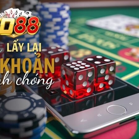 Cách lấy lại tài khoản Yo88