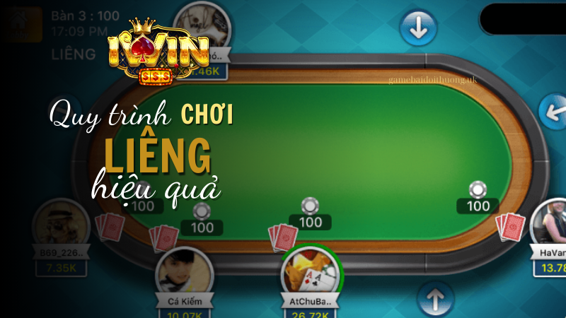 Quy trình chơi Liêng Tại Iwin Club hiệu quả